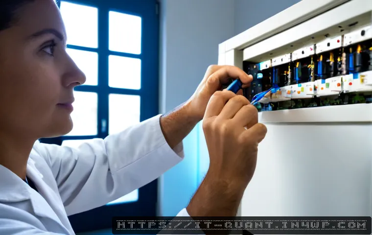 Home 15 양자 보안 기술 관련 최신 연구 동향 - Photorealistic quantum security research laboratory in Italy, an Italian physicist in a clean white ...